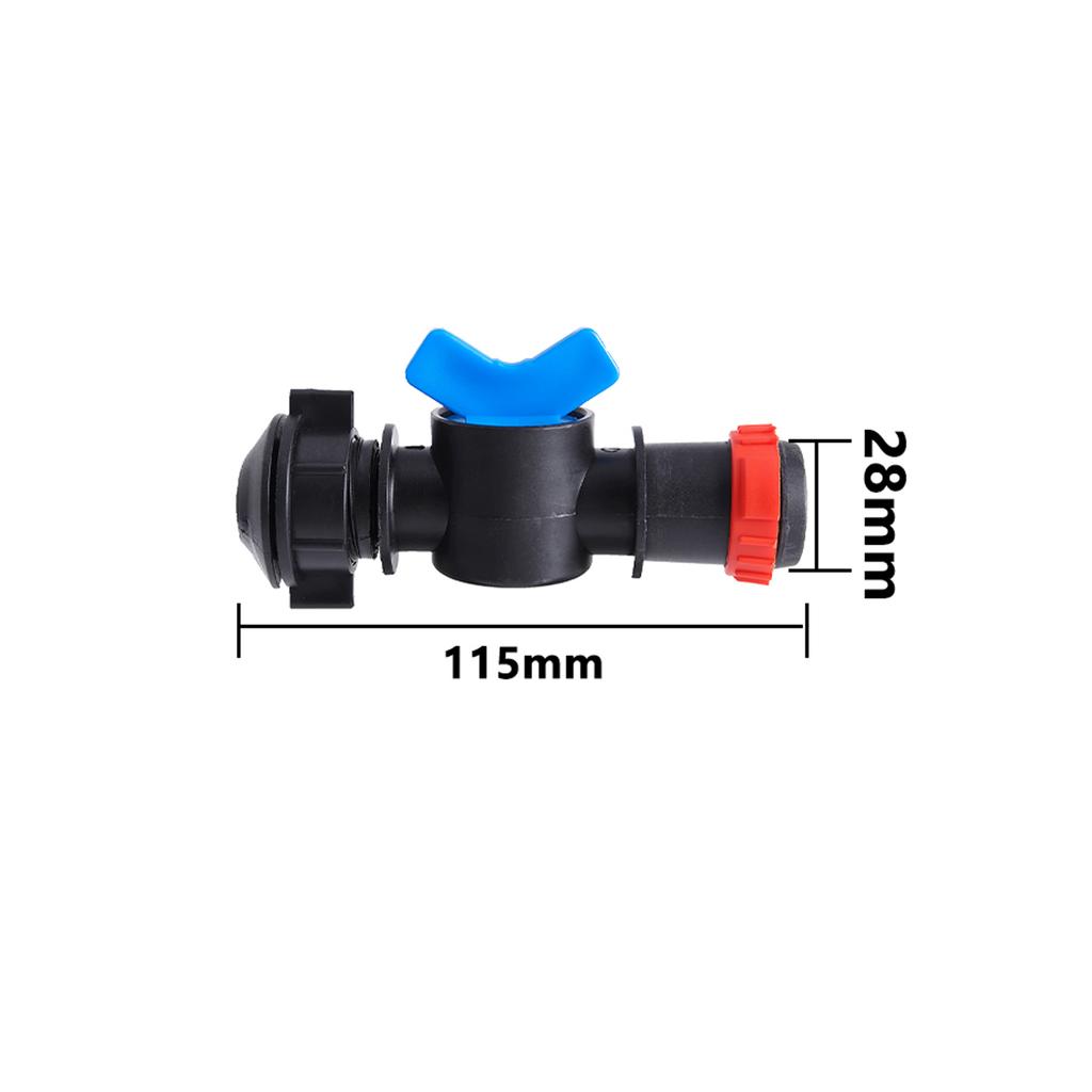 20/25/28/32/40/50/63mm Drip Irrigation Bypass Valve Plug-in Valve Barbed Switch Valve Drip Pipe Parts Irrigation Water Pipe Join