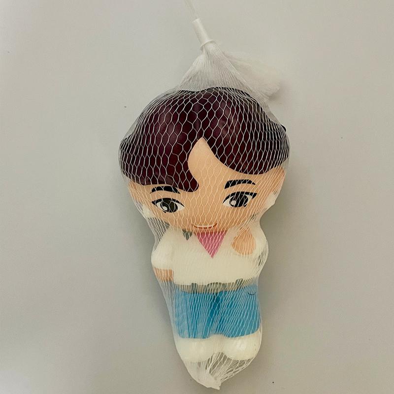 KPop Demon Hunters Stress Relief Toy Series Anime Rumi Zoey Mira Character Hand Pinch Slow Rebound Stress Relief Toy Healing Gif