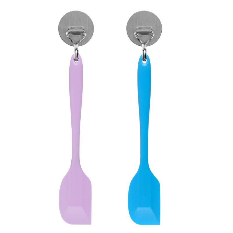 1pc large silicone scraper baby supplementary food scraper tool kitchen all-in-one cream cake spatula baking tool