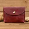 Luxury Designer Woman Wallets for Coins and Cards Genuine Leather Short Purse For Female Ladies Evening Cluthes Clip Purse