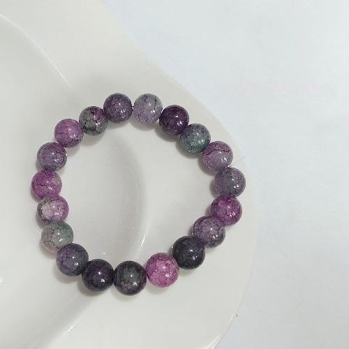 Chinese Handmade Pumpkin Bead Bracelet Anti-natural Stone Beaded Gourd Retro Bracelet Zen High-end Antique Jewelry