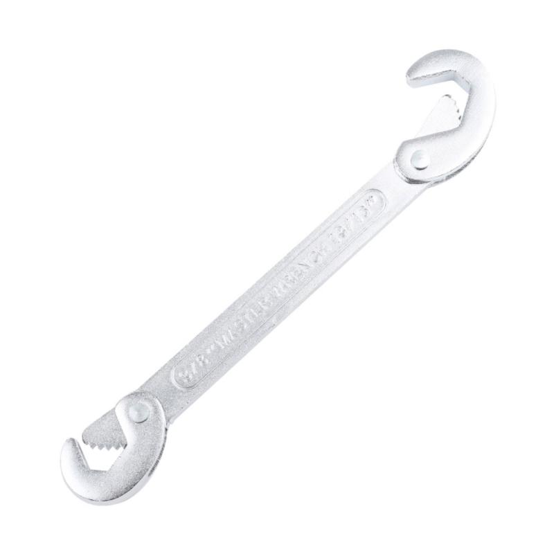 

Adjustable Double Hook Spanner Tool High Carbon Steel Large Open End Wrench Ergonomatic Handle For Expert Technicians 1