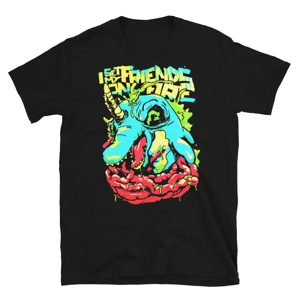 

26 New I Set My Friends On Fire Band Tour Gift For Fan S To 5XL T-shirt TMB4051 Unisex T-Shirt 5XL різнокольоровий