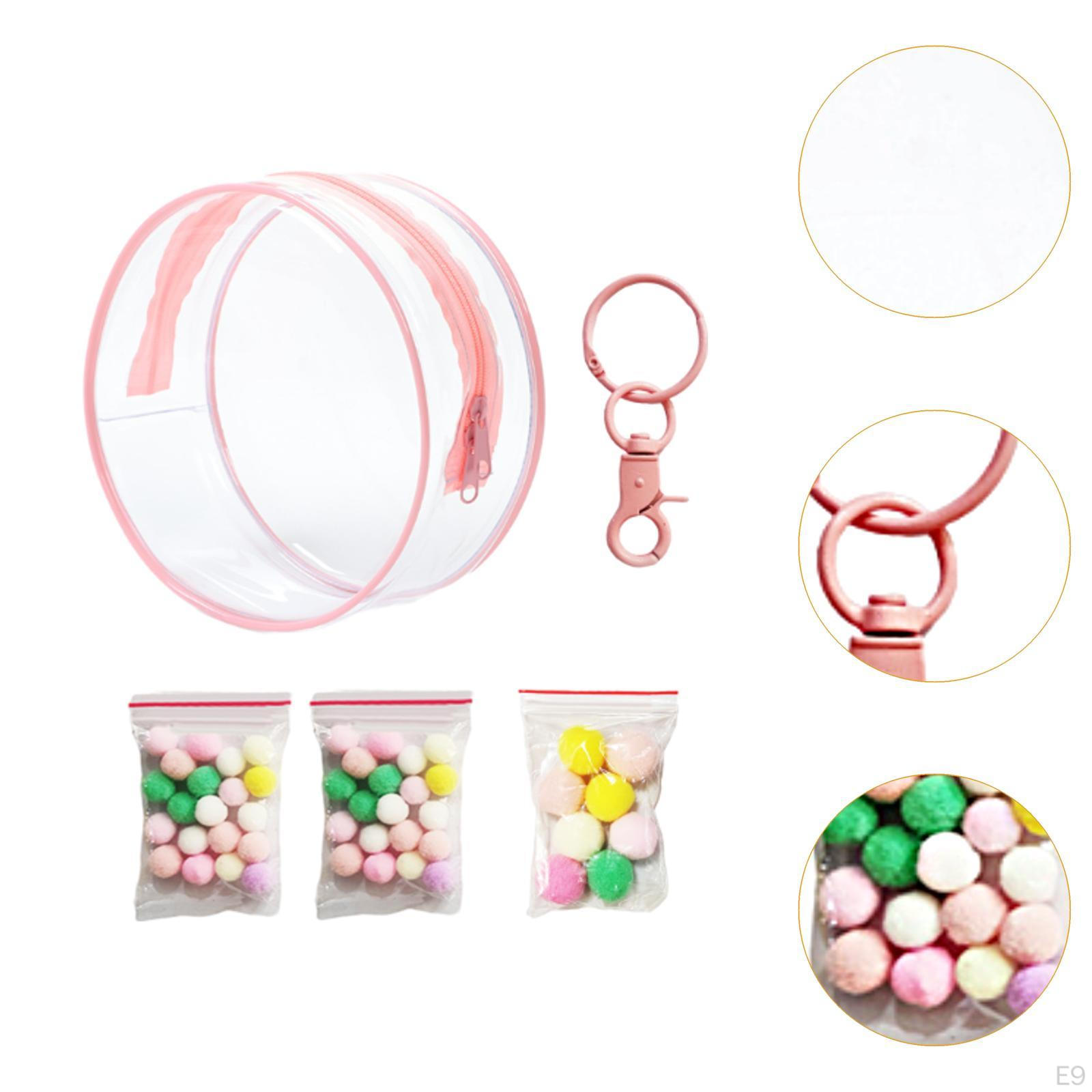 Прозрачный контейнер для хранения кукол розовый — фото 7