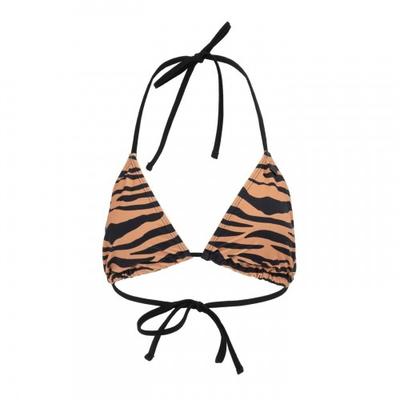 SoulCal Womens/Ladies Tiger Print Tie Back Bikini Top