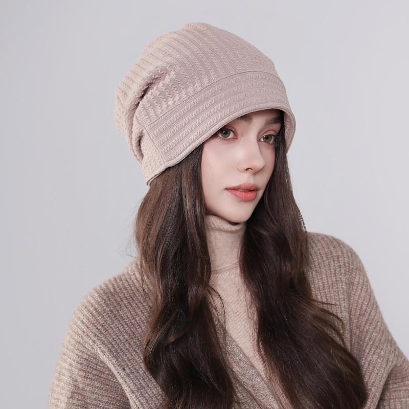 

Японская шляпа Lazy Wind, женская металлическая стандартная шляпа Baotou, зимняя простая холодная шляпа для уличного отдыха, новинка