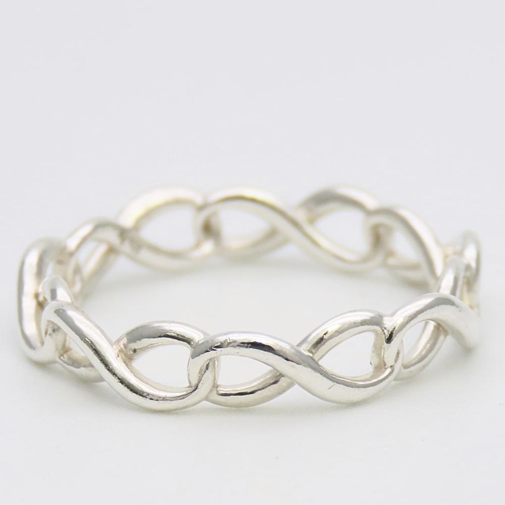 Used TIFFANY&Co. Ring Infinity EU#52.5 Silver925 1.55g Silver Accessories