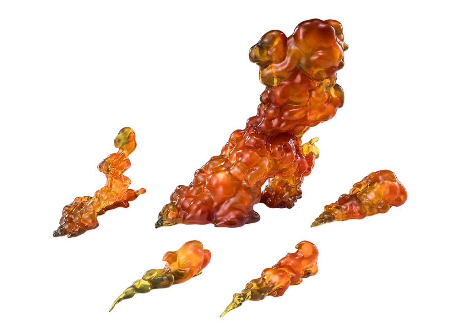 Tamashii Nations Soul Effect Smoke Burst Ver. for S.H. Figuarts PVC ABS Painted Effect Parts 135mm