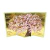 Sanrio Message Card with Cherry Blossoms On a Gold Folding Screen (657123)