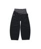 Opeoseu0012 Op. 08 Dual Oblique Cotton Pants Black