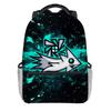Trendige Beliebte Lustige Geometry Dash Schüler Rucksack Notizbuch Rucksäcke 3D Druck Oxford Wasserdicht Jungen/Mädchen Reise Rucksäcke