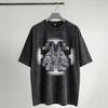 König Balduin IV Aszendent T-Shirt Hip Hop Gewaschen Kurzarm Oversize T-Shirt Neuheit Unisex Damen Streetwear Sommer T-Shirts