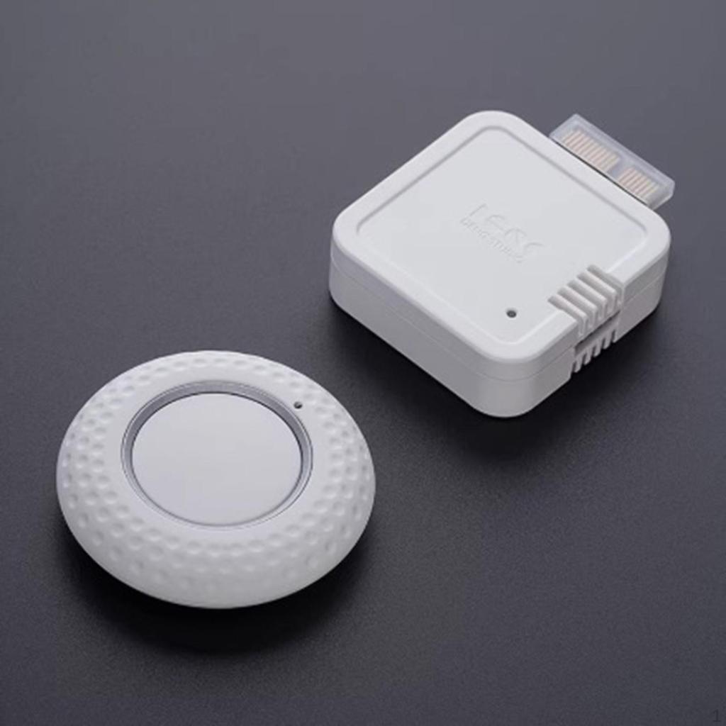 External PC Power Button Cordless Easy Installation Convenient Round Case Switch for Gaming