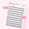 Soft Self Adhesive False Eyelashes Comic Eye Individual Fake Eyelashes Cluster False Lashes  Daily