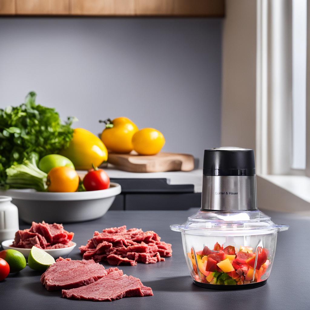 German Electric Meat Grinder & Food Processor - Multifunctional Household & Commercial Mincer