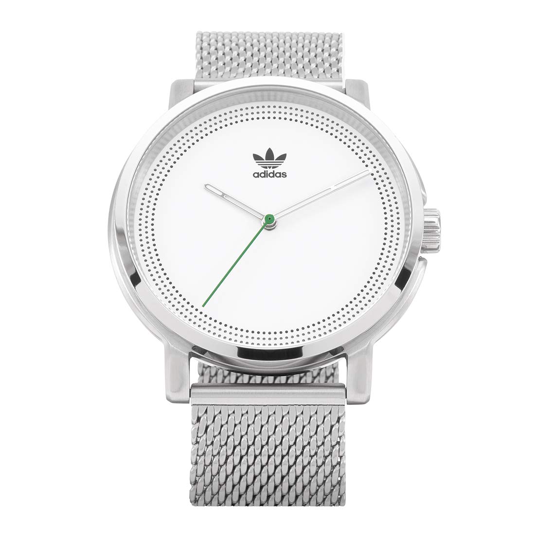 

[Adidas Watch] Водонепроницаемые аналоговые часы (Официальный японский продукт) [Z22-3244 DistrictM2] Часы Японский механизм 3244 Серебристые Белые Зеленые