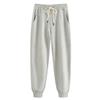 Full Cotton Casual Spring & Fall Gray Sweatpants