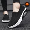 Women Slip on Walking Shoes Air Cushion Sneakers Pink Grey Black Blue Elevator Platform Orthopedic Socks Shoes Plus Size
