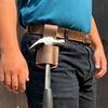 Leather Hammer Holder Black Brown Tool Pliers Holder Protection Cover Tool Organizers Waist Bag