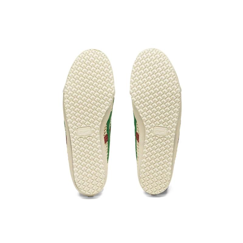 ONITSUKA TIGER MEXICO 66 Sabot Creme Grün Rot Sneaker 1183A707-107