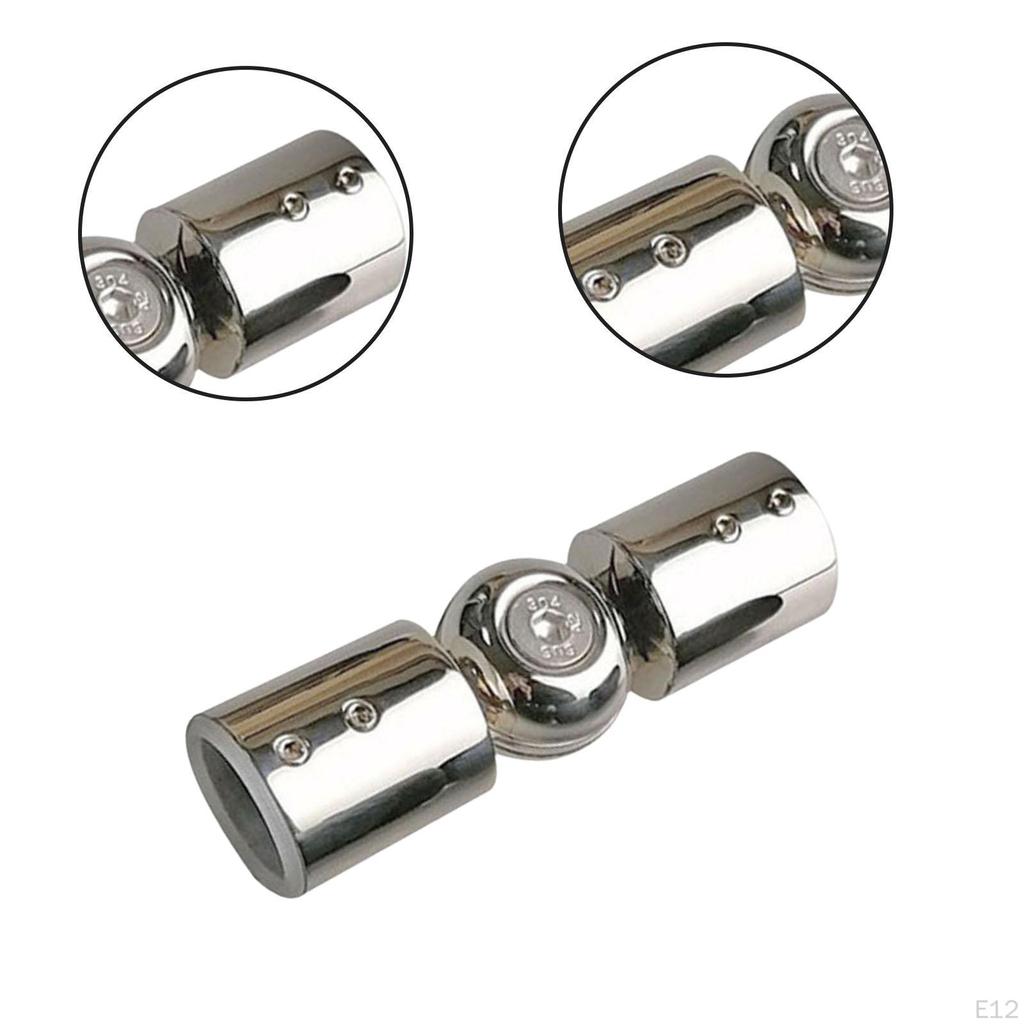 Corner Connector for Curtain Rods, Adjustable Angle, Universal Connection Bathroom Glass Doors,