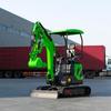 Fast Shipping Germany Poland Warehouse Stock Micro Excavator CE/EPA Euro 5 Compliant Kubota Engine 1.8 Ton Mini Excavator