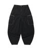 Gicheol Vintage Zip Cargo Balloon Pants (Washed Black)