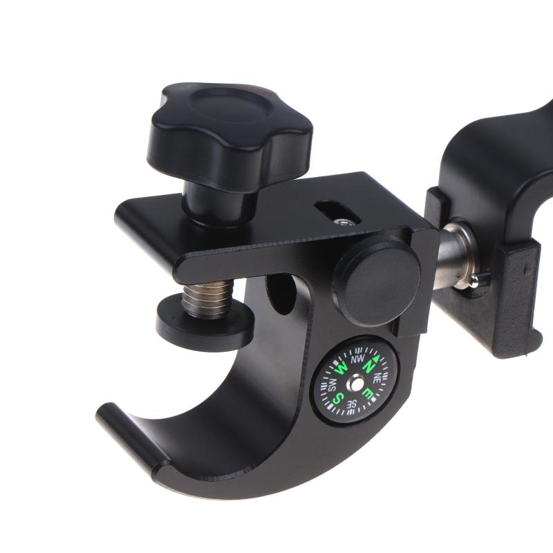 High Quality Phone Holder Bracket Cradle Pole Clamp With Compass For Gps For Data Collector Total Station