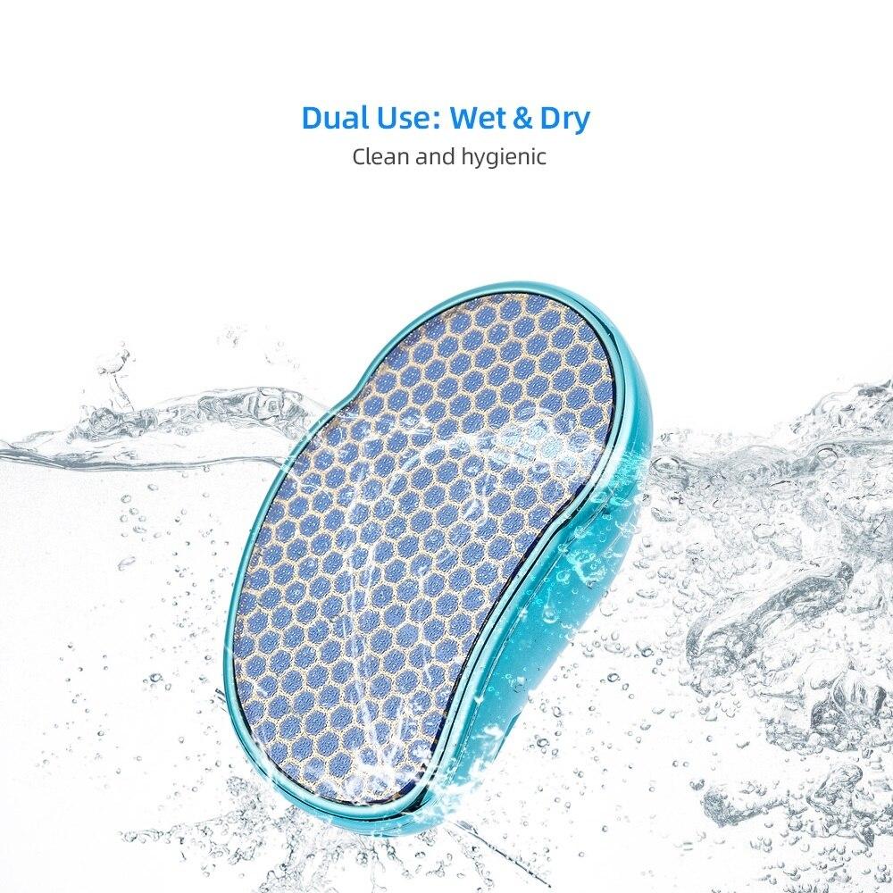 Picior Picior Piele Moartă Tare Dispozitiv de îndepărtare a calusului Unelte de pedichiură Nano Glass Scrubber pentru picioare Slefuit profesional pentru picioare Îngrijirea pielii Pedicura