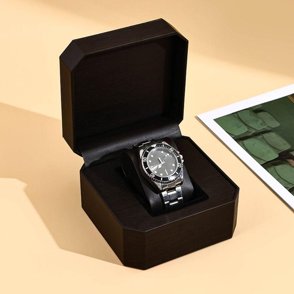 Dustproof Wrist Watch Display Box Portable Watch Storage Box Delicate Watch Storage Case Travel