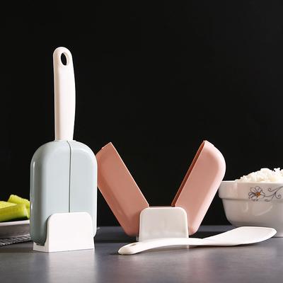 Automatic Opening and Closing Standing Rice Spoon Dust Cover Rice Spoon Storage Rack Home Rice Spoon Rack Rice Spoon Set