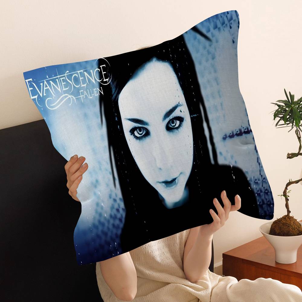 E-Evanescence Band Maple Design Cushion Cover Happy Autumn Harvest Decor Holiday Decorati Pillow Cover