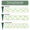 Mole Repellent for Lawns Screw Repeller Solar Powered Outdoor Groundhog Deterrent Vibration Stakes -