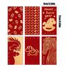 2026 Year The Horse Red Envelopes-Golden Foil Chinese New Year Money Bags,Auspicious Horse Patterns,Lunar New Year Gifts