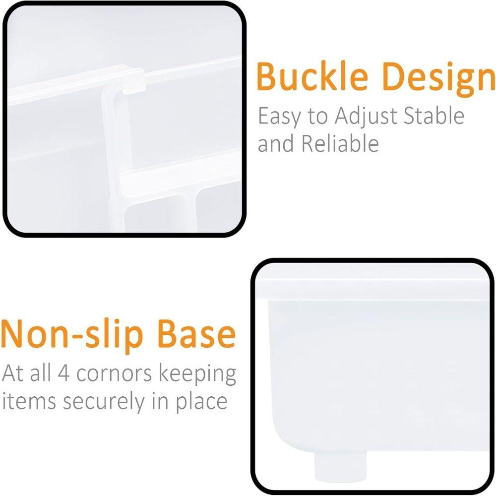 Stationery Storage Retractable Drawer Storage Box Scalable Expandable Utensil Tray  Home