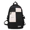 Mahutun Colorblock Unisex Student Backpack