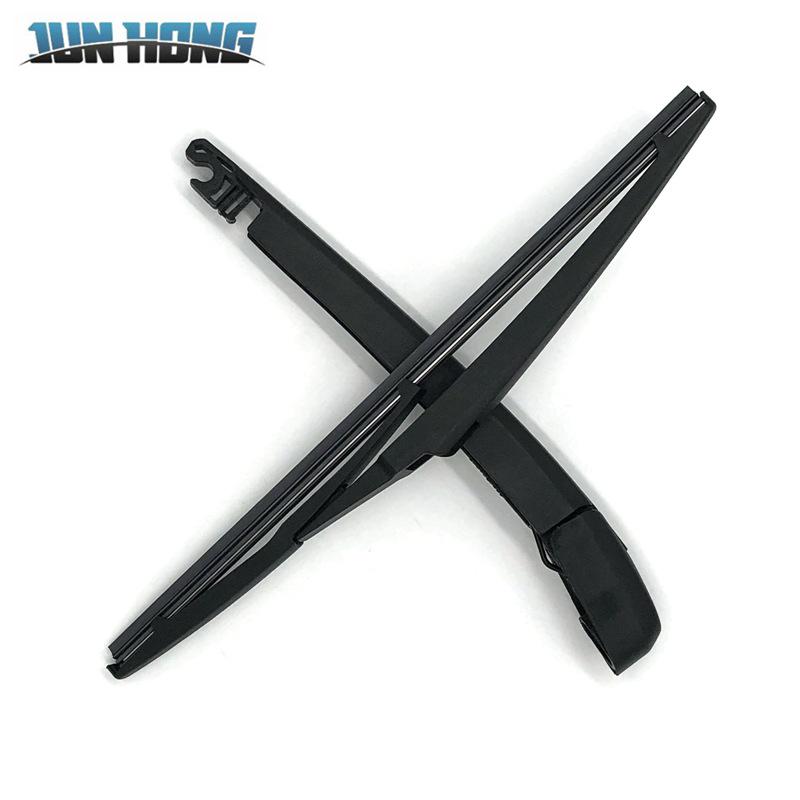 Sestava zadního stěrače Mazda 5: Stěrač, víko vahadlového mechanismu a držák.