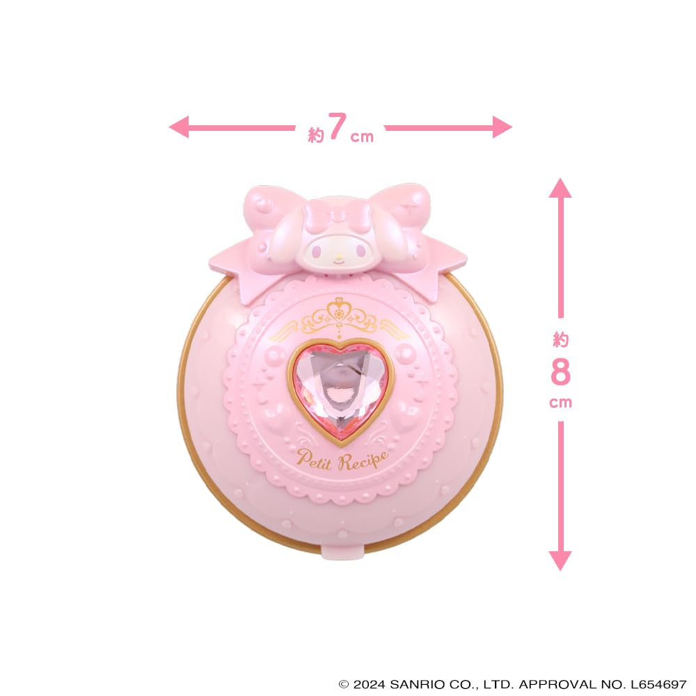 Petit Recipe x Sanrio Charaktere Lidschattenpalette My MelodyKuromiCinnamoroll Sanrio Kosmetik Make-up Lidschatten Shobido (Meine Melodie)