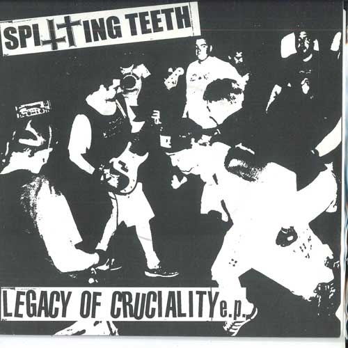 

7inch Record SPITTING TEETH - Legacy Of Cruciality E.p. 7 1-2-3-4GO! 2001 US Rock Used