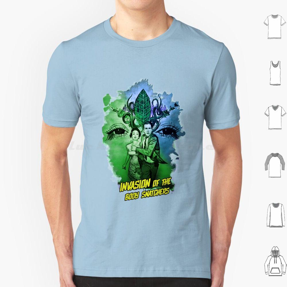 Invasion Of The Body Snatchers T Shirt Big Size 100 Cotton Science Fiction Cinema Movie Invasion Of The Snatchers S