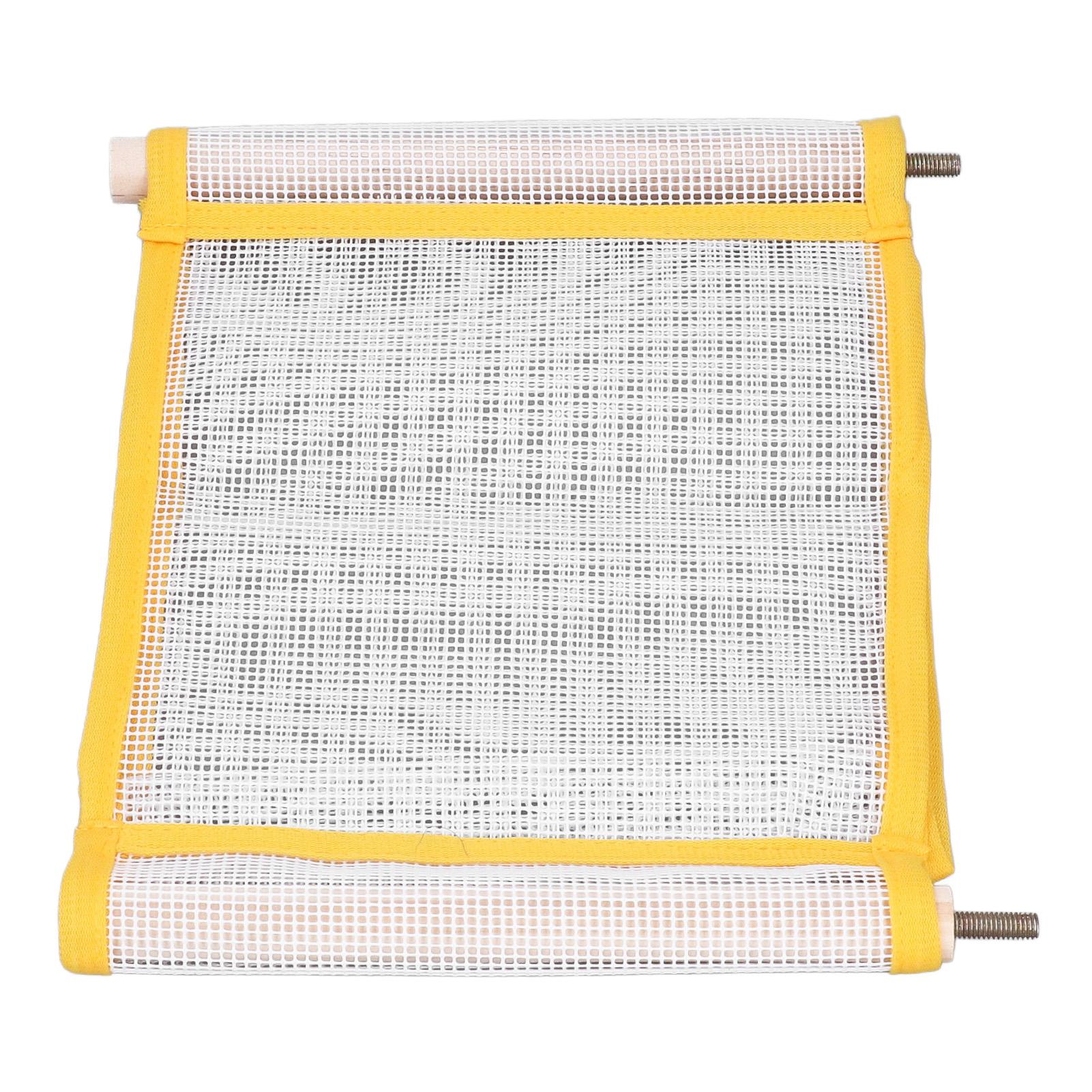 

Хомяк Сетчатая Дышащая Кровать Двухслойный Сетчатый Гамак для Маленьких Домашних Животных Попугай S 8.9 X 1.5in белый