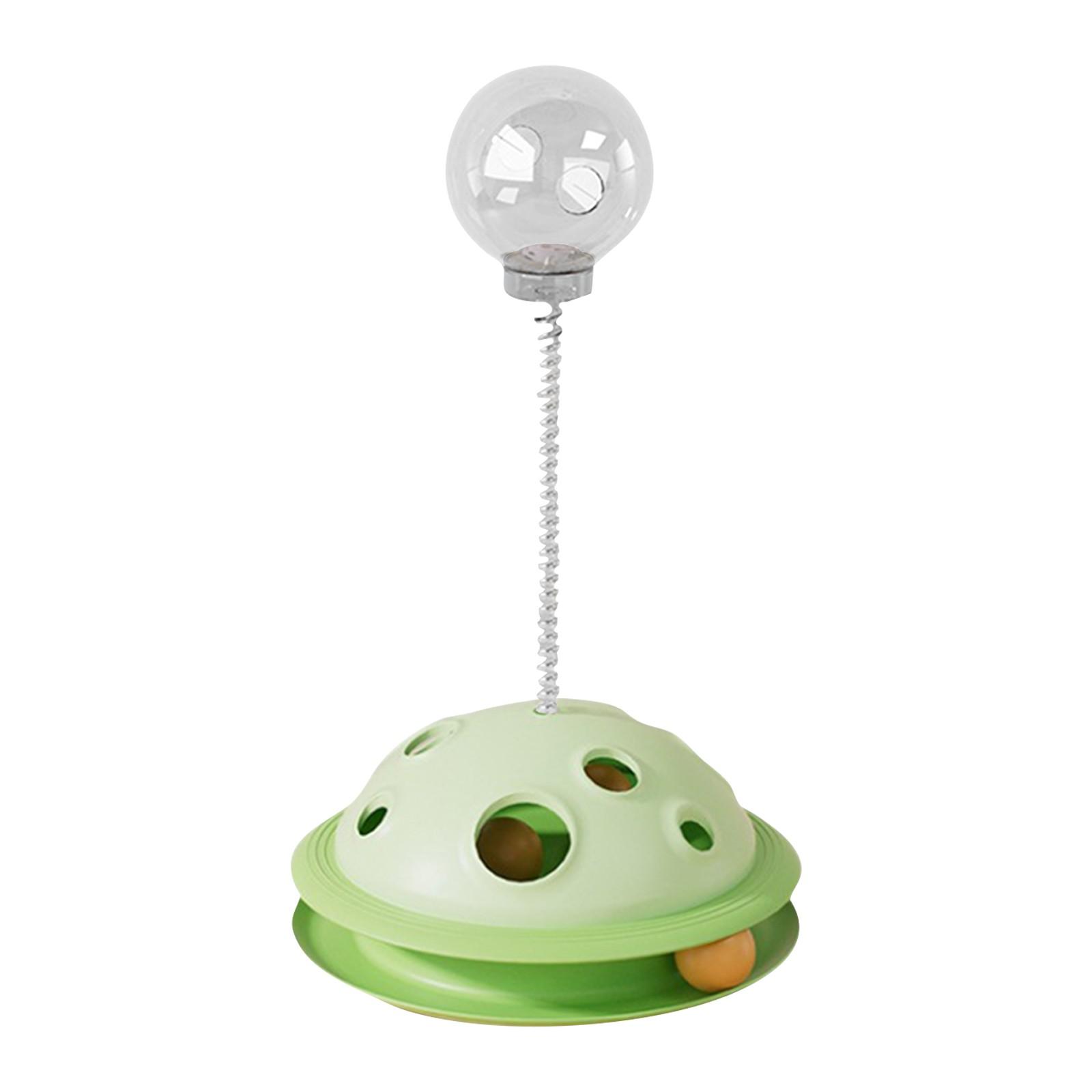 

Мяч для протечки корма для домашних животных, палочка для закусок для домашних животных, игрушки для собак, игрушки для кошек, многофункциональный течь корма для домашних животных One Size зелёный