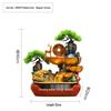 Feng Shui Wealth-Attracting Desktop Fountain with Treasure Bowl - Ideal for Home, Office, Shop Decoration.