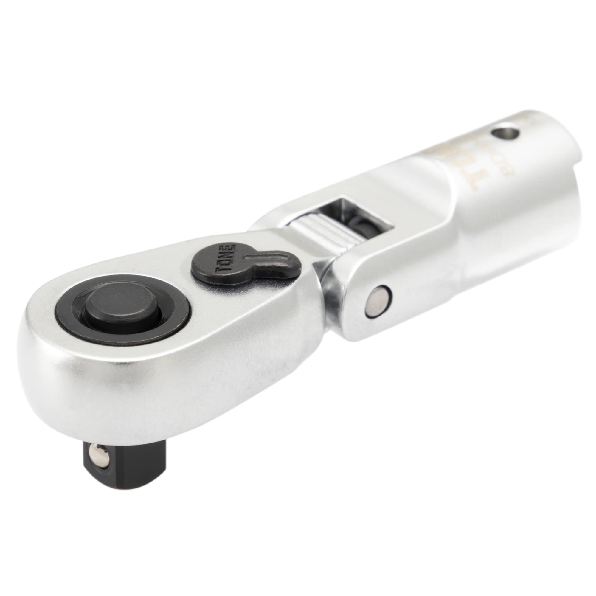 TONE Interchangeable Swivel Ratchet Head 8DRH2FH (Hold Type) 8mm & 6.35mm (1/4 )