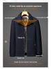 2025 Men's Autumn/Winter Thickened Outerwear Set for Middle-Aged and Elderly Dads and Grandpas