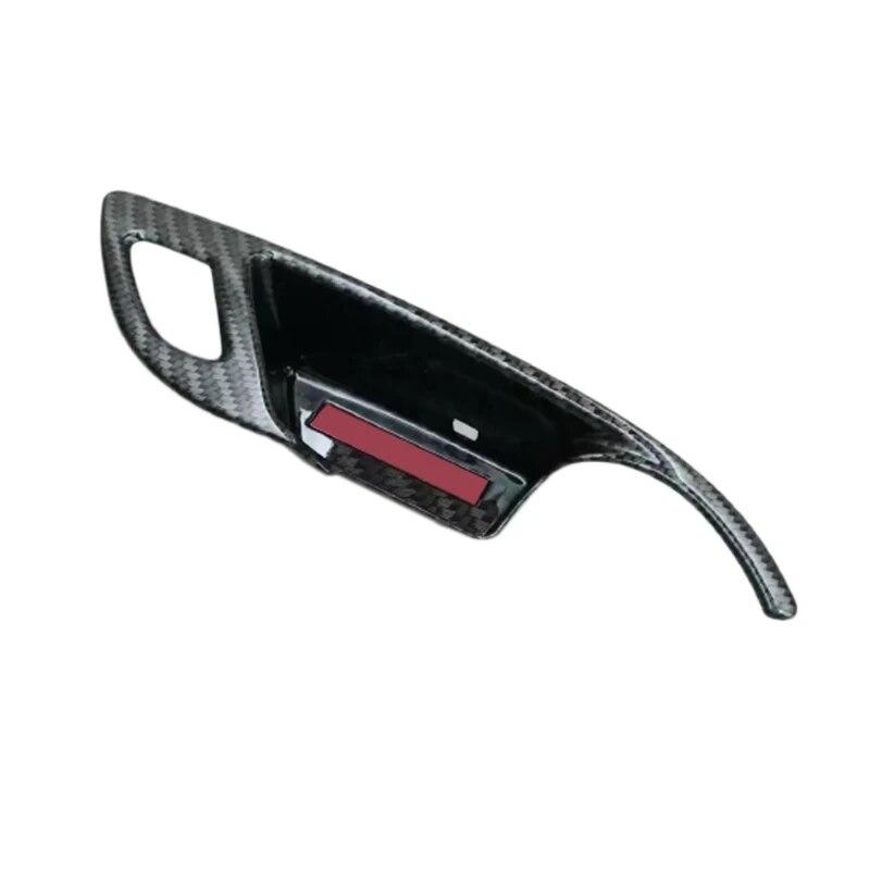Autocolant de protecție pentru mânerul ușii interioare, stil ABS, fibră de carbon, pentru Chevrolet Equinox 2017 2018 Accesorii 4 buc/set