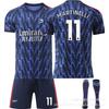 25-26 Arsenal Away Jersey Football Jersey for Kids and Adults MARTINELLI #11