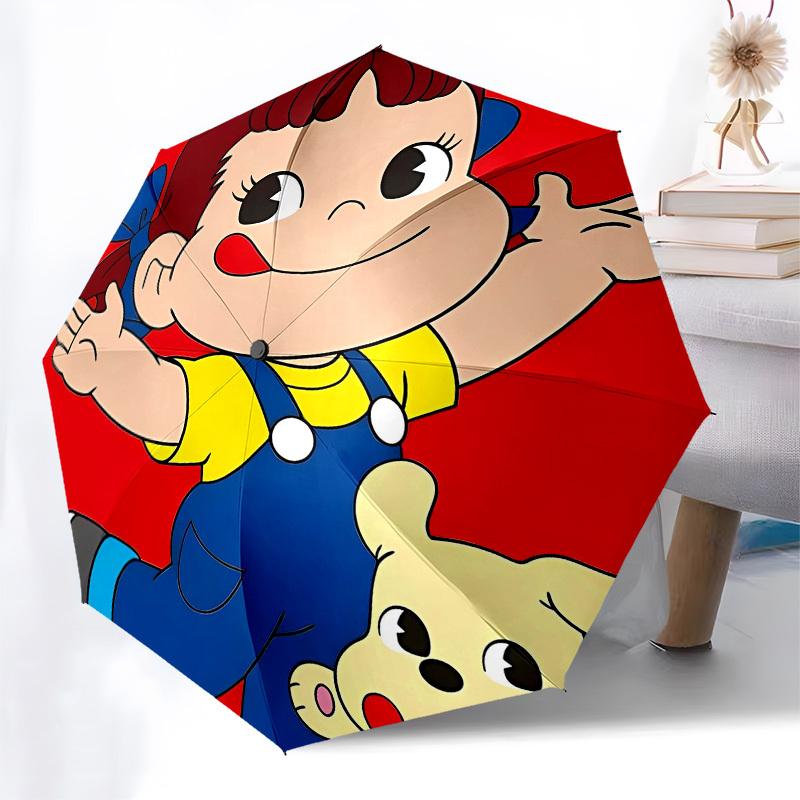 Cartoon Character Automatic Opening and Closing, 8 Rib Structure Portable Umbrella, Suitable for Men and Women In All Seasons Perfect Gift