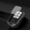 Honda HONDA Key Case Assembled Key Case Metal TPU Key Bag Compatible with Honda Button Keyless Entry Honda Civic Accord Fit Pilot Full Cover S Cover
