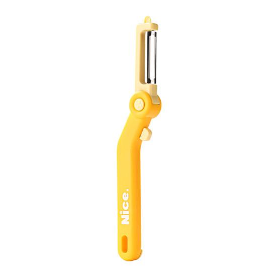 

Multi-Function Vegetable Peeler 3-in-1 Peeling Slicing Grating Tool Stainless Steel Fruit Potato Peeler for Kitchen Ergonomic Essential Cooking Gadget жёлтый